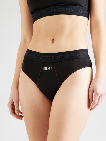 Slip di DIESEL in nero: frontale