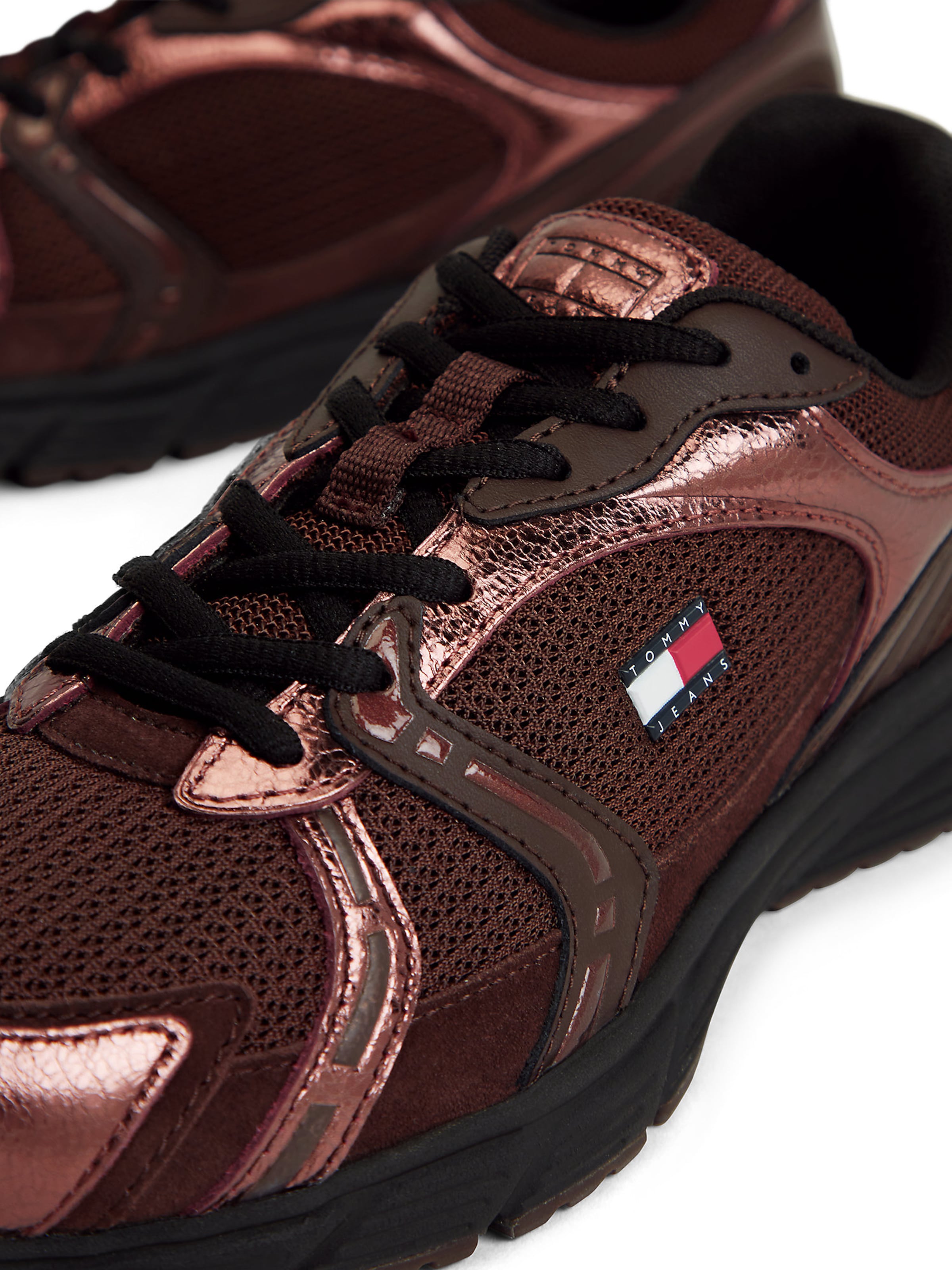 Tommy Jeans Platform trainers in Brown