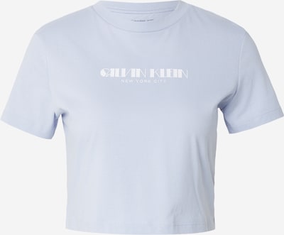 Calvin Klein Jeans Majica veličine XXS u svijetloljubičasta / bijela, Pregled proizvoda