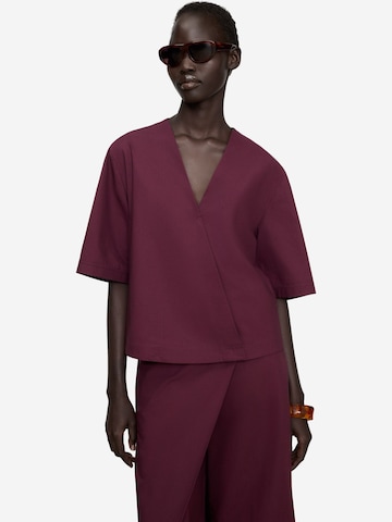 Adolfo Dominguez Top in Rood