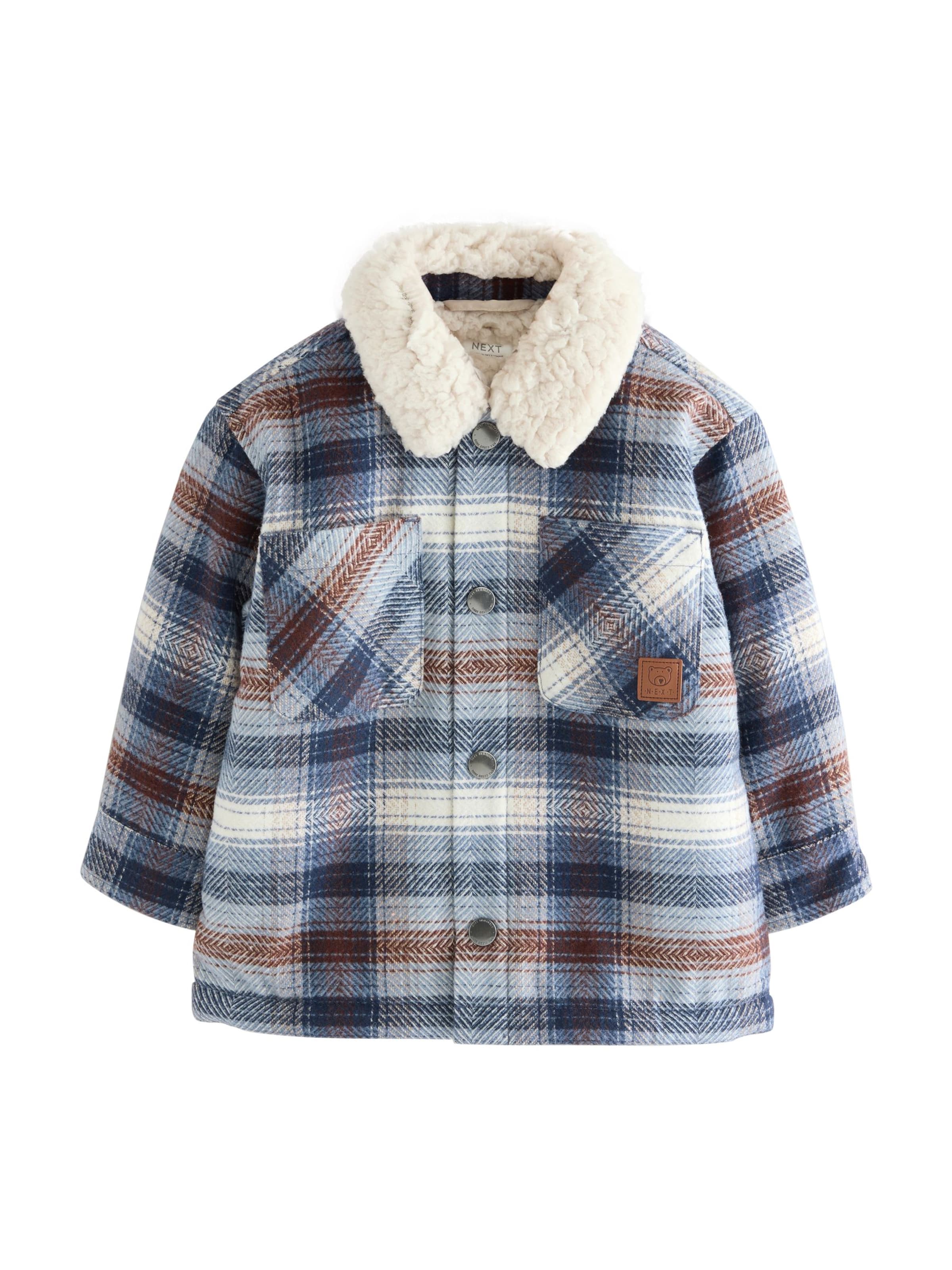 Next Преходно яке в синьо: отпред