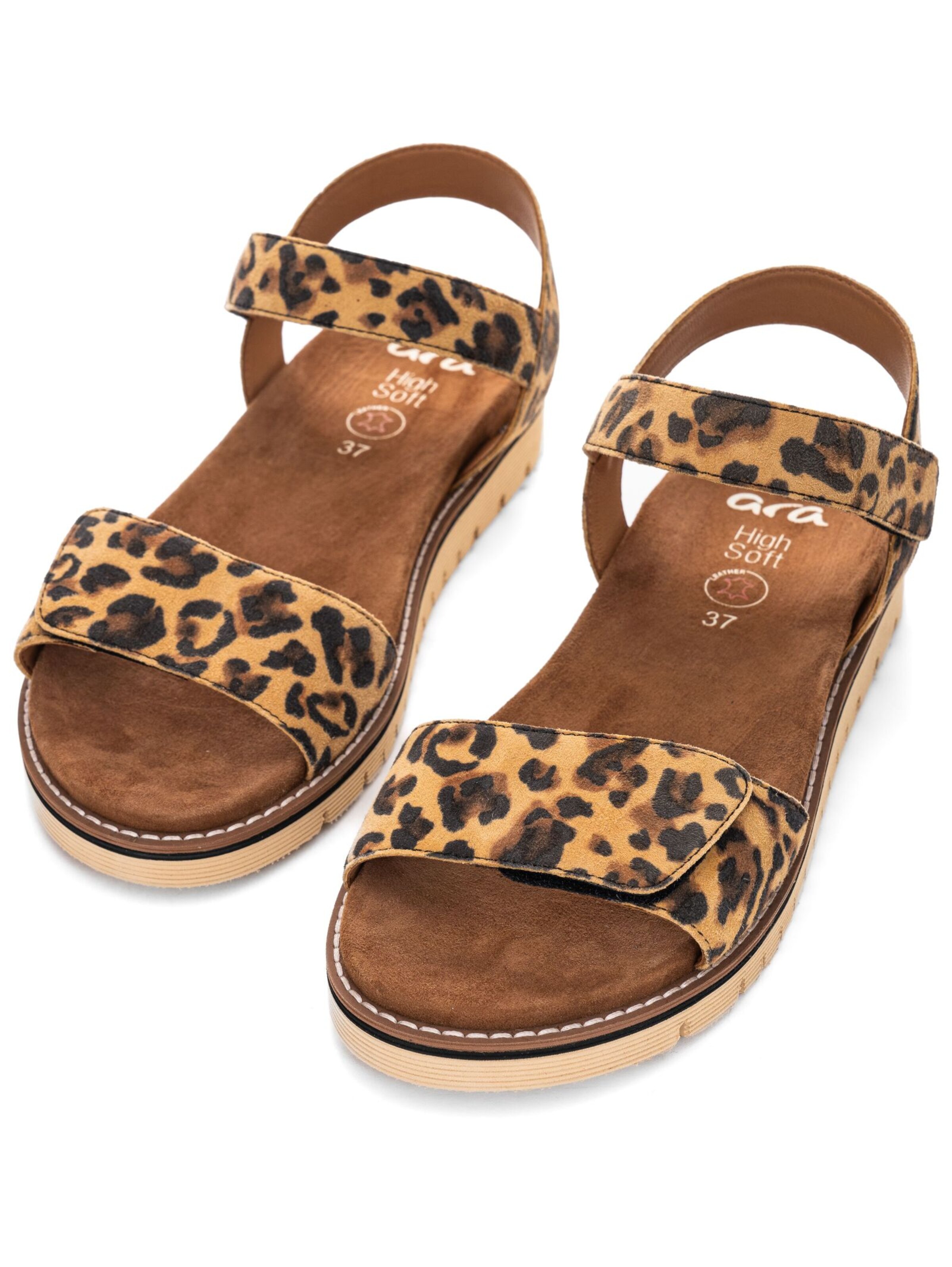 ARA Strap Sandals in Brown