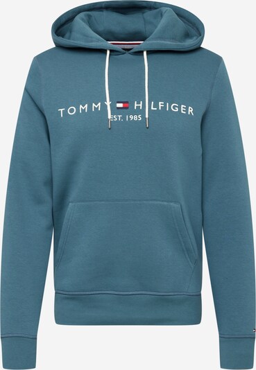 TOMMY HILFIGER Sweatshirt in de kleur Navy / Petrol / Rood / Wit, Productweergave