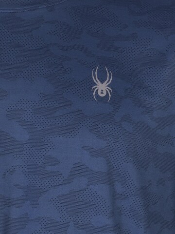 Spyder Functioneel shirt in Blauw