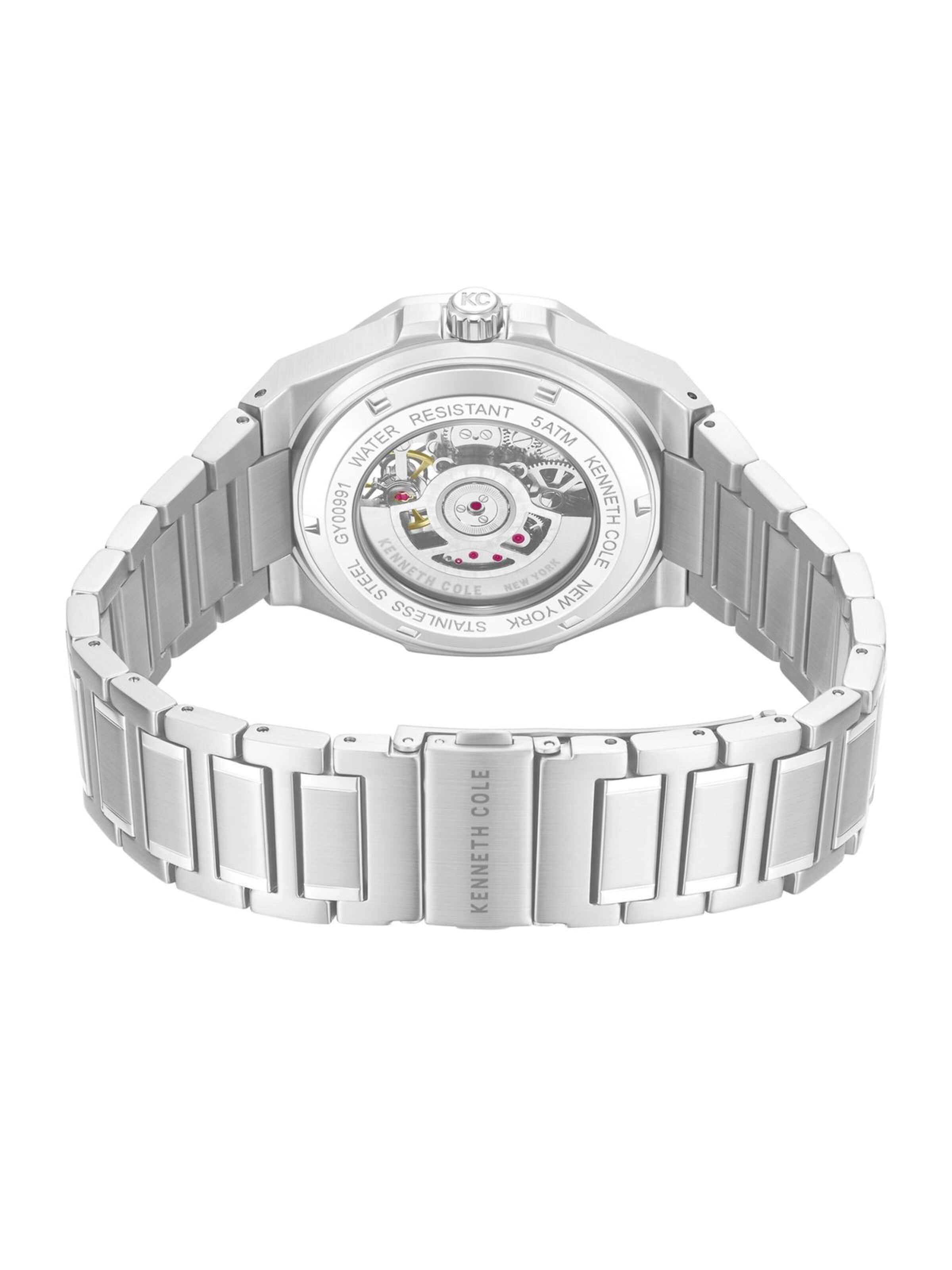 Montre à affichage analogique Kenneth Cole en argent