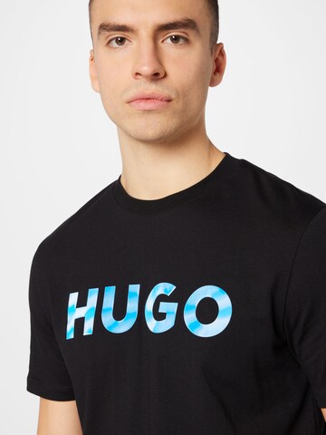 Tricou 'Dulivio' de la HUGO Red pe negru