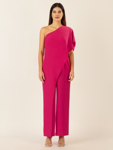 APART Jumpsuit in Pink: front