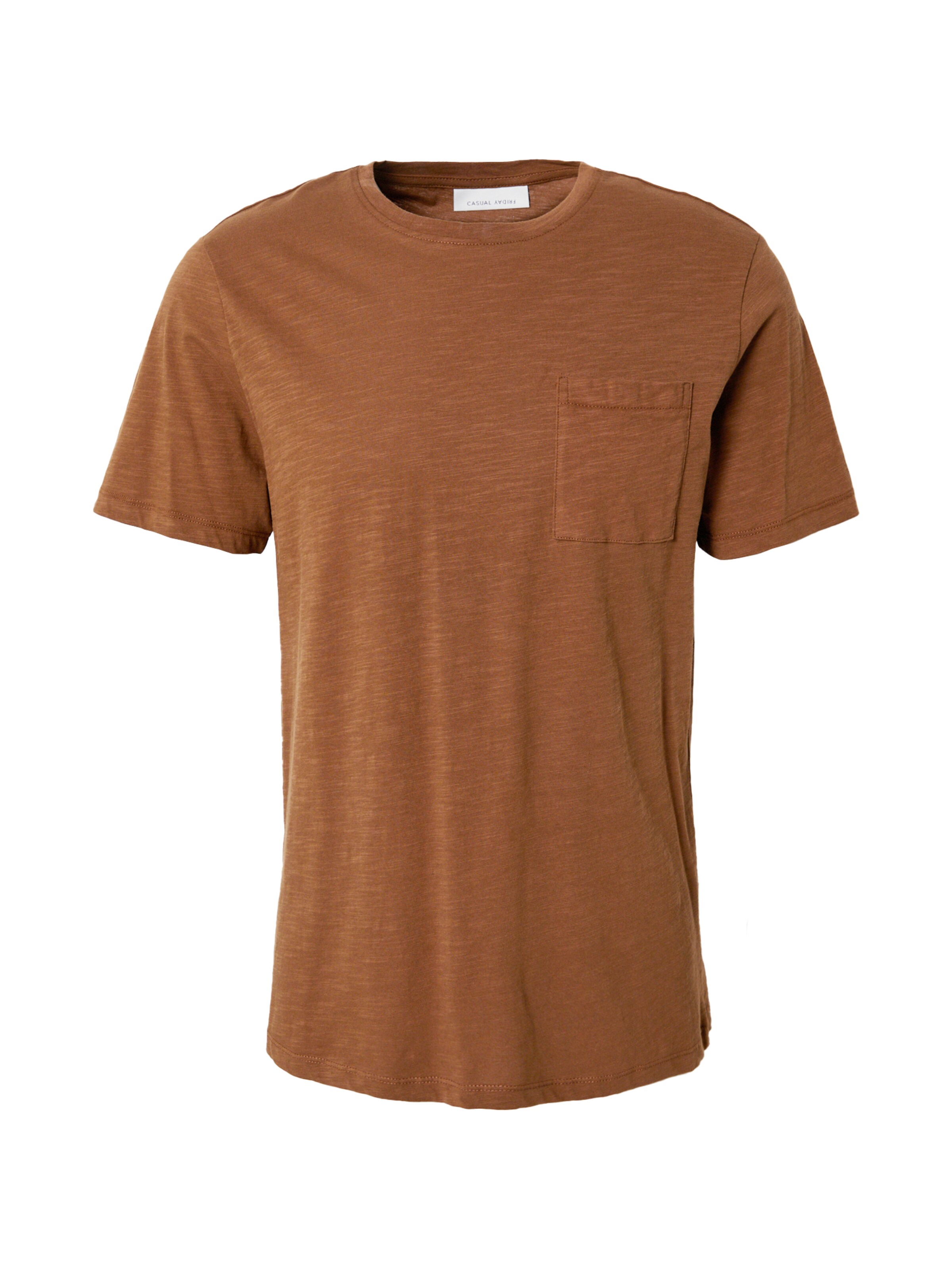 Casual Friday - Camisa 'Thor' em castanho: frente