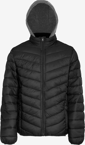 boundry Between-Season Jacket in Black: front