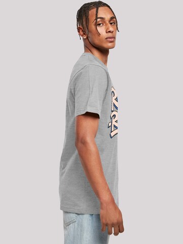 F4NT4STIC Shirt 'Ruh-Roh Dog Tag' in Grey