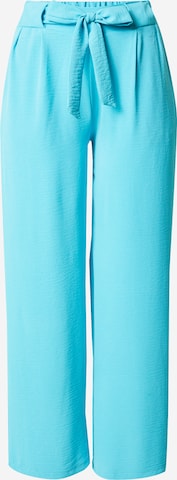 Hailys Pleat-Front Pants 'Delila' in Blue: front