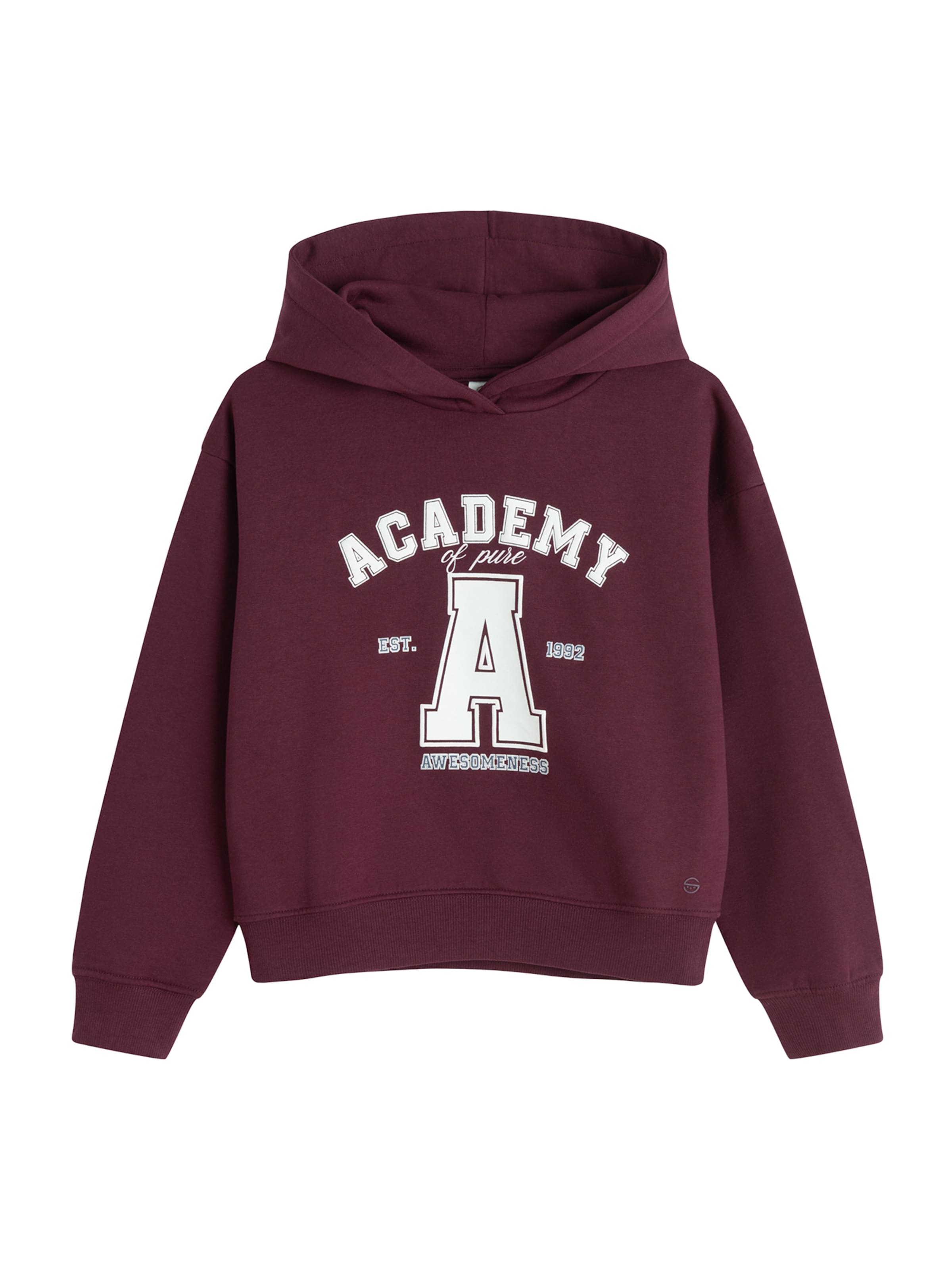 Cool Club Sweatshirt i 134 i burgunder / vit, Produktvy