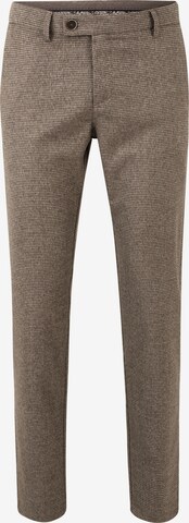 Coupe slim Pantalon Steffen Klein en beige : devant