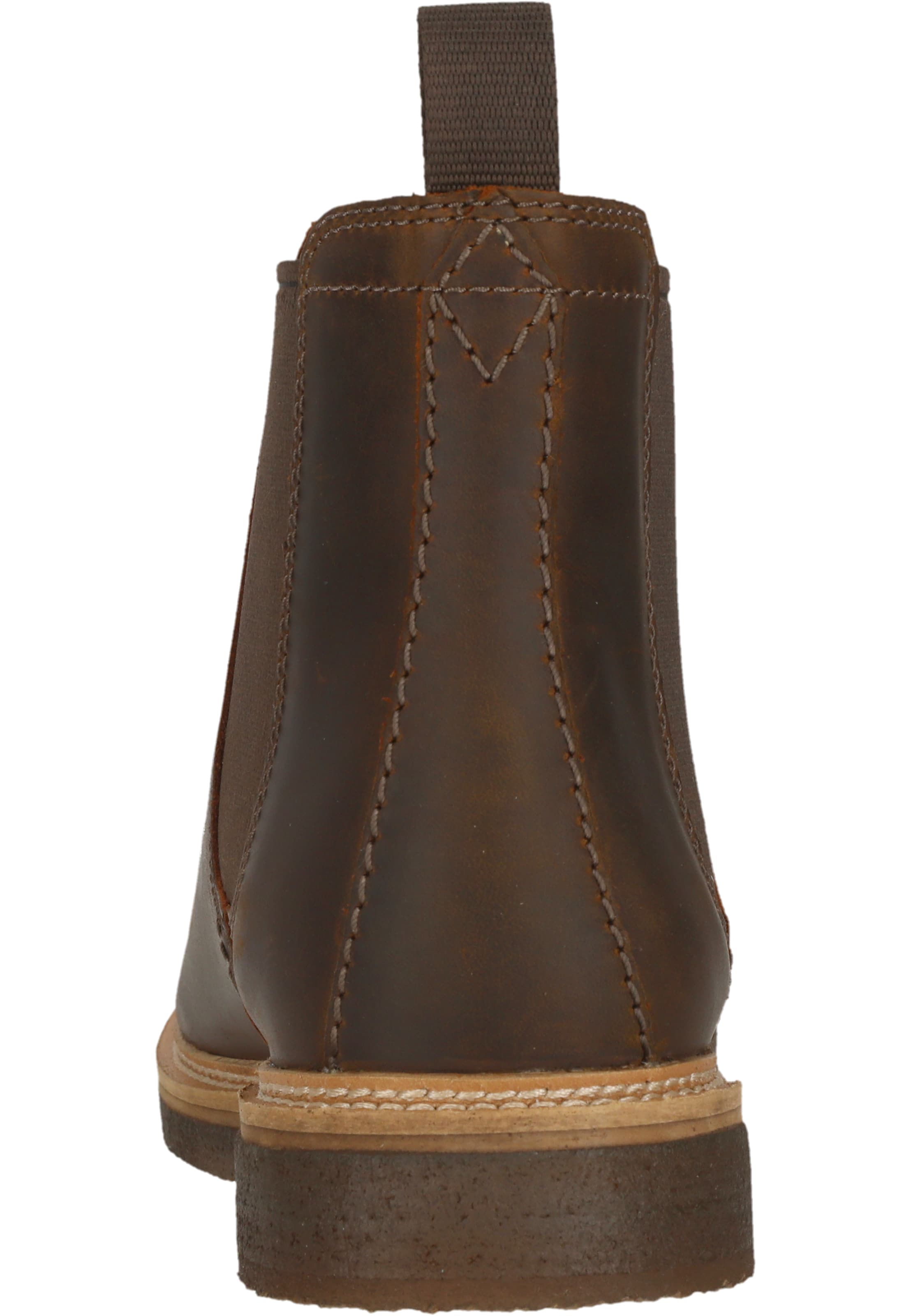 CLARKS Chelsea Boots 'Clarkdale Easy' in Braun