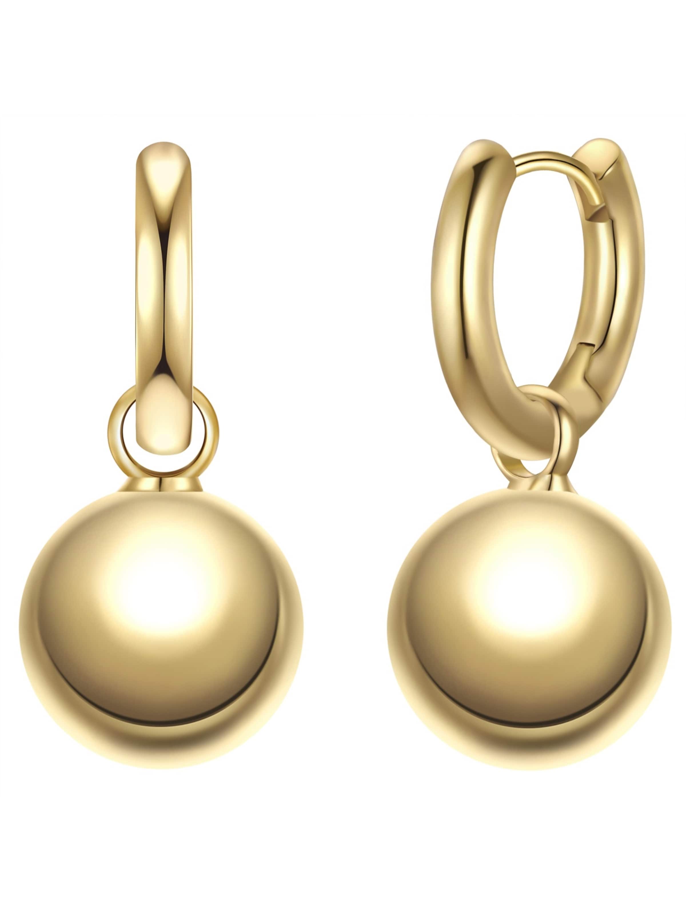 Yokoamii Oorbellen in Goud: voorkant