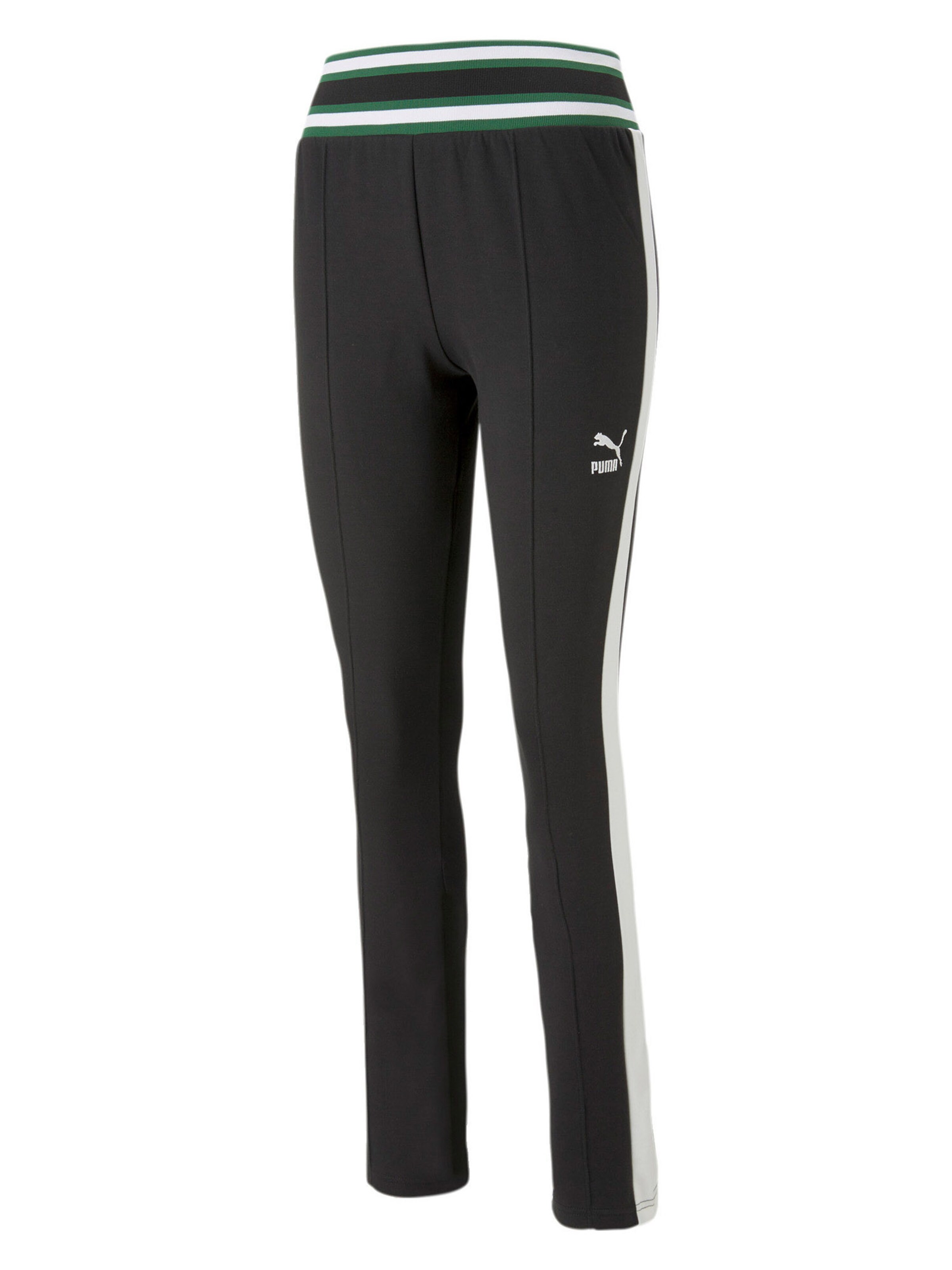 PUMA Flared Hose 'T7' in Schwarz: Vorderseite