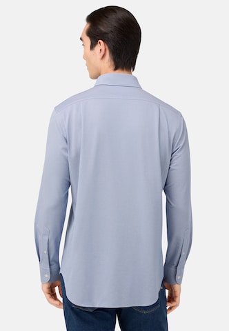 Boggi Milano Regular fit Button Up Shirt in Blue