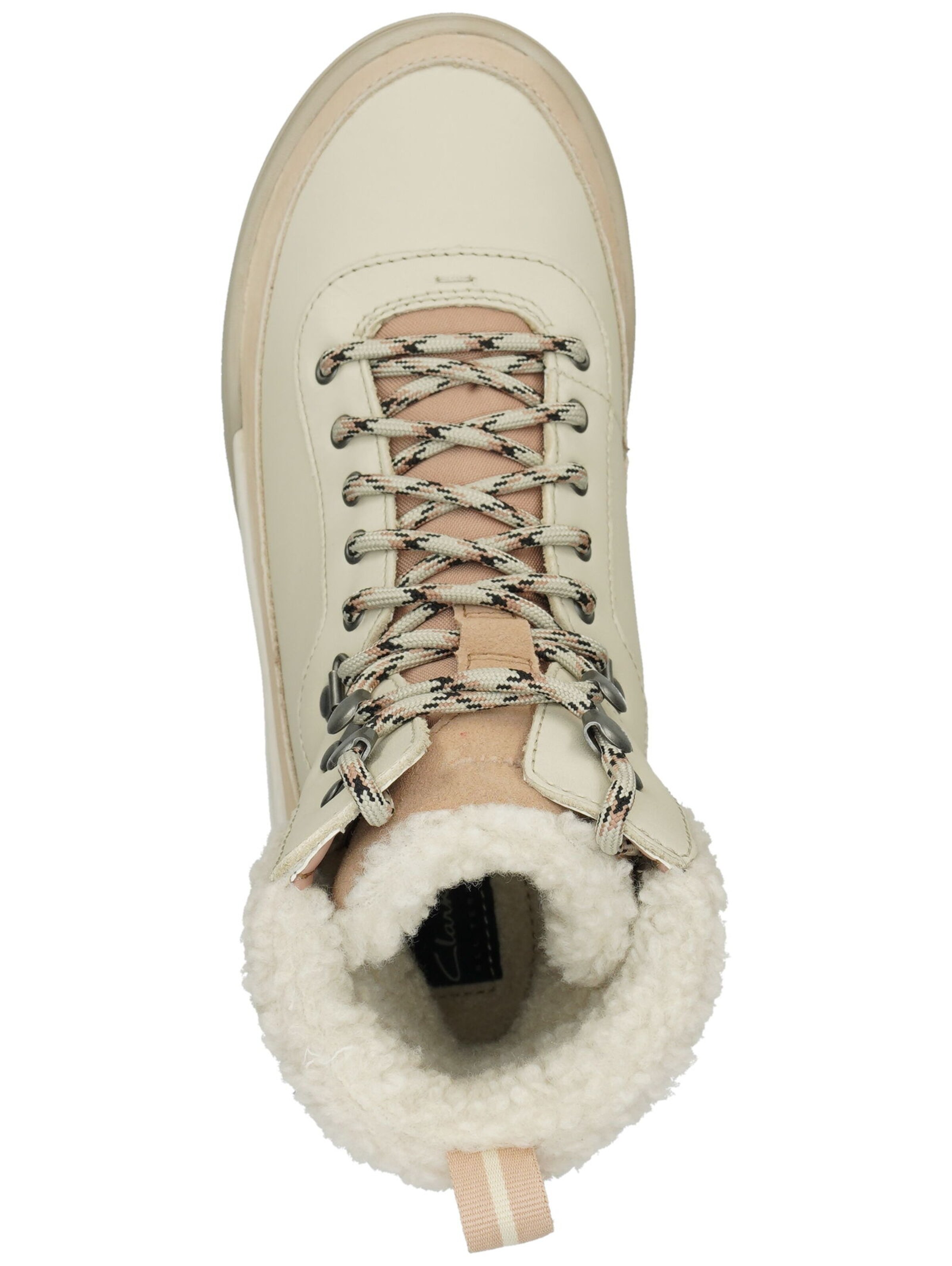 CLARKS Veterlaarsjes in Beige