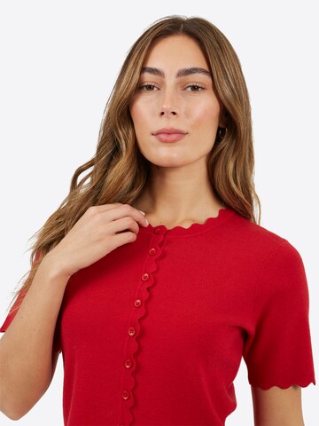 Cardigan BRAVE SOUL en rouge