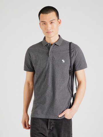 T-Shirt Abercrombie & Fitch en noir : devant