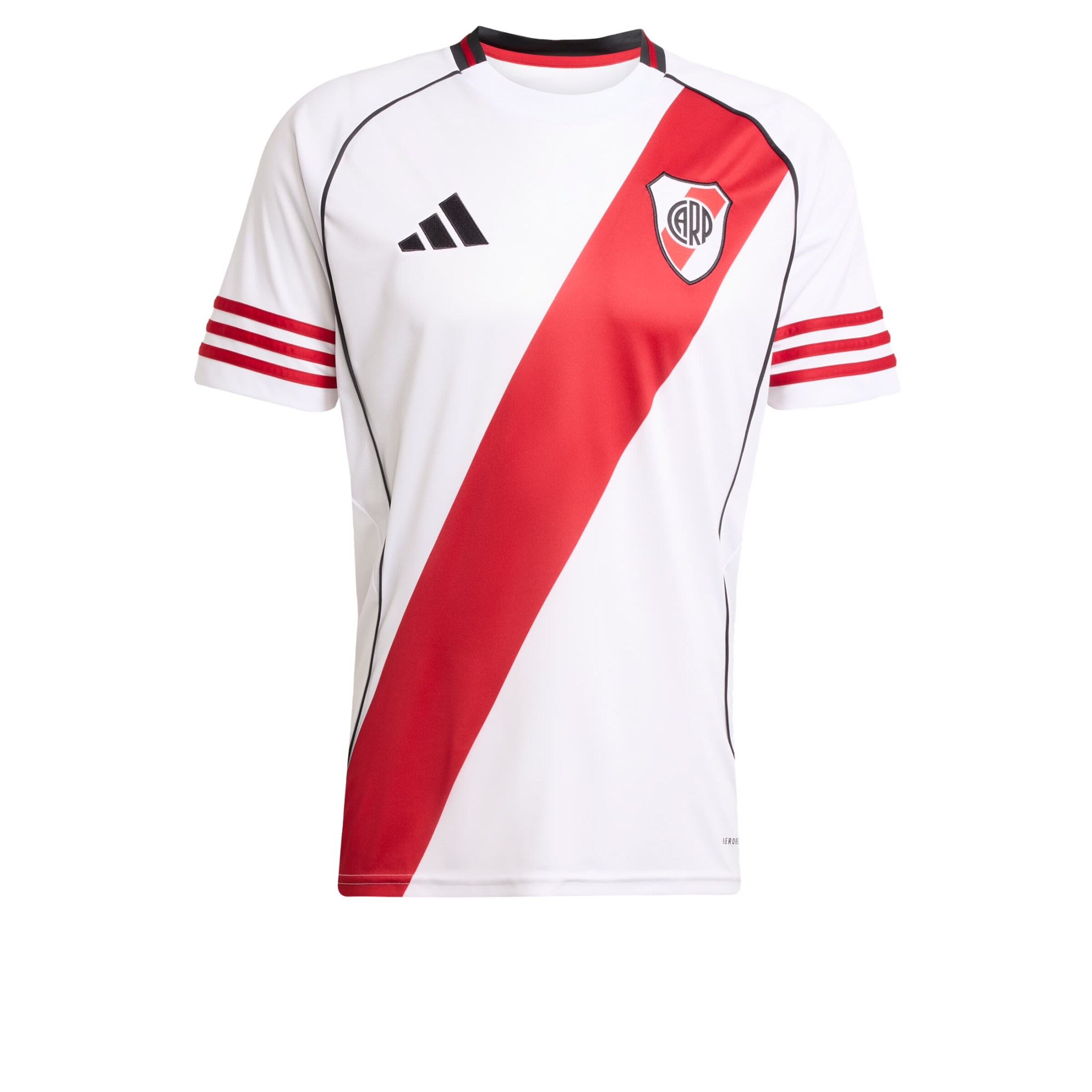 ADIDAS PERFORMANCE - Camiseta de fútbol 'River Plate 25/26' en blanco: frente