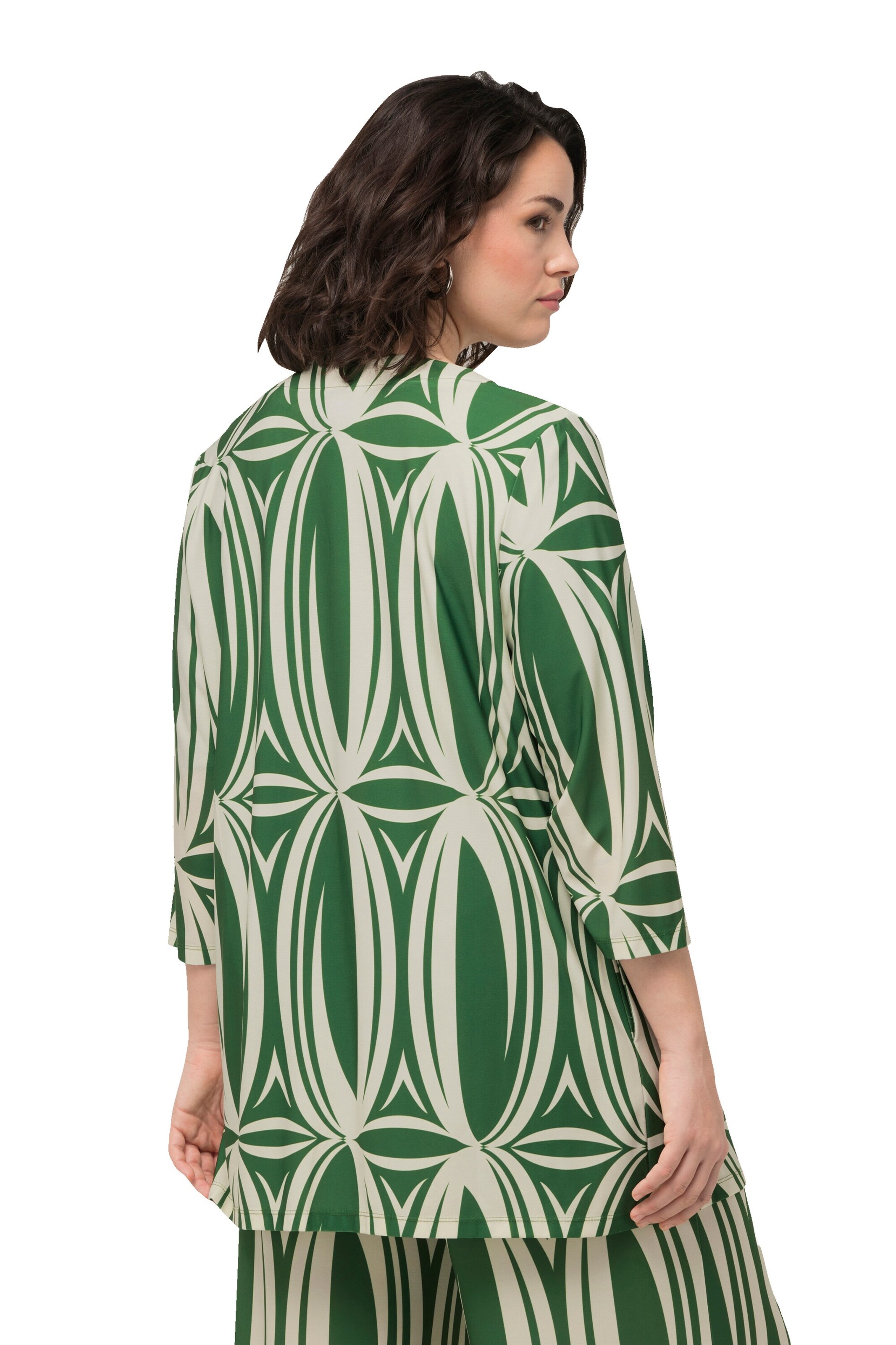 Ulla Popken Strickjacke in Grün