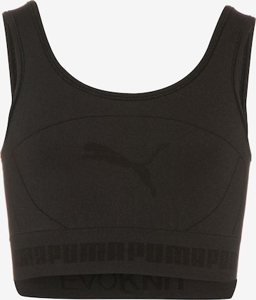 PUMA Performance Underwear in Black: front