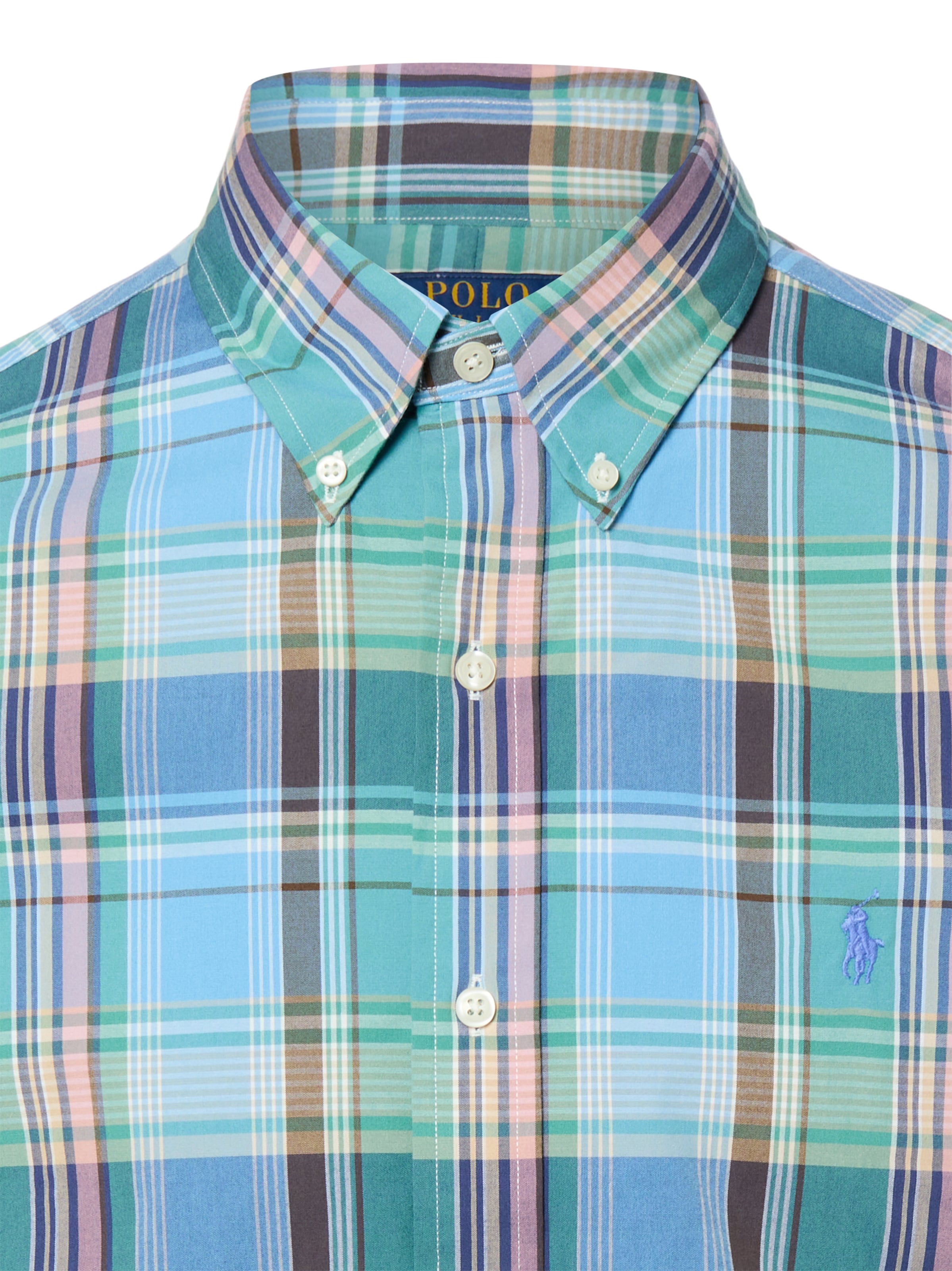 Coupe regular Chemise Polo Ralph Lauren en bleu