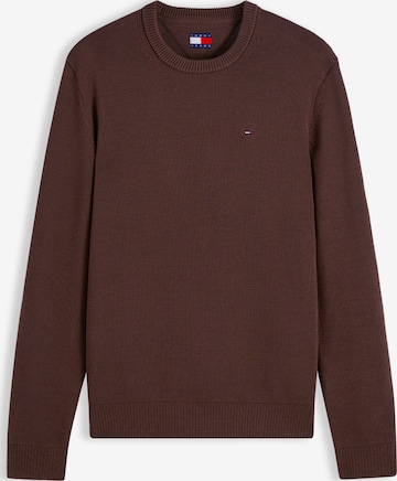 Tommy Jeans - Pullover 'ESS' em castanho: frente