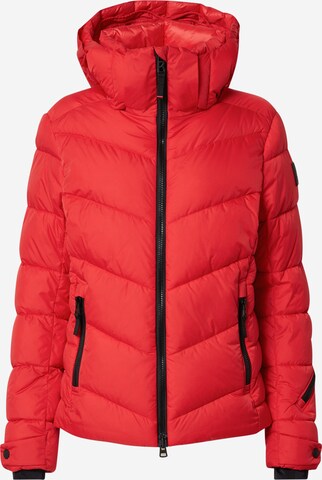 Giacca invernale di Bogner Fire + Ice in rosso: frontale