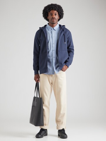 SELECTED Jopa na zadrgo 'SLHDAN' | modra barva