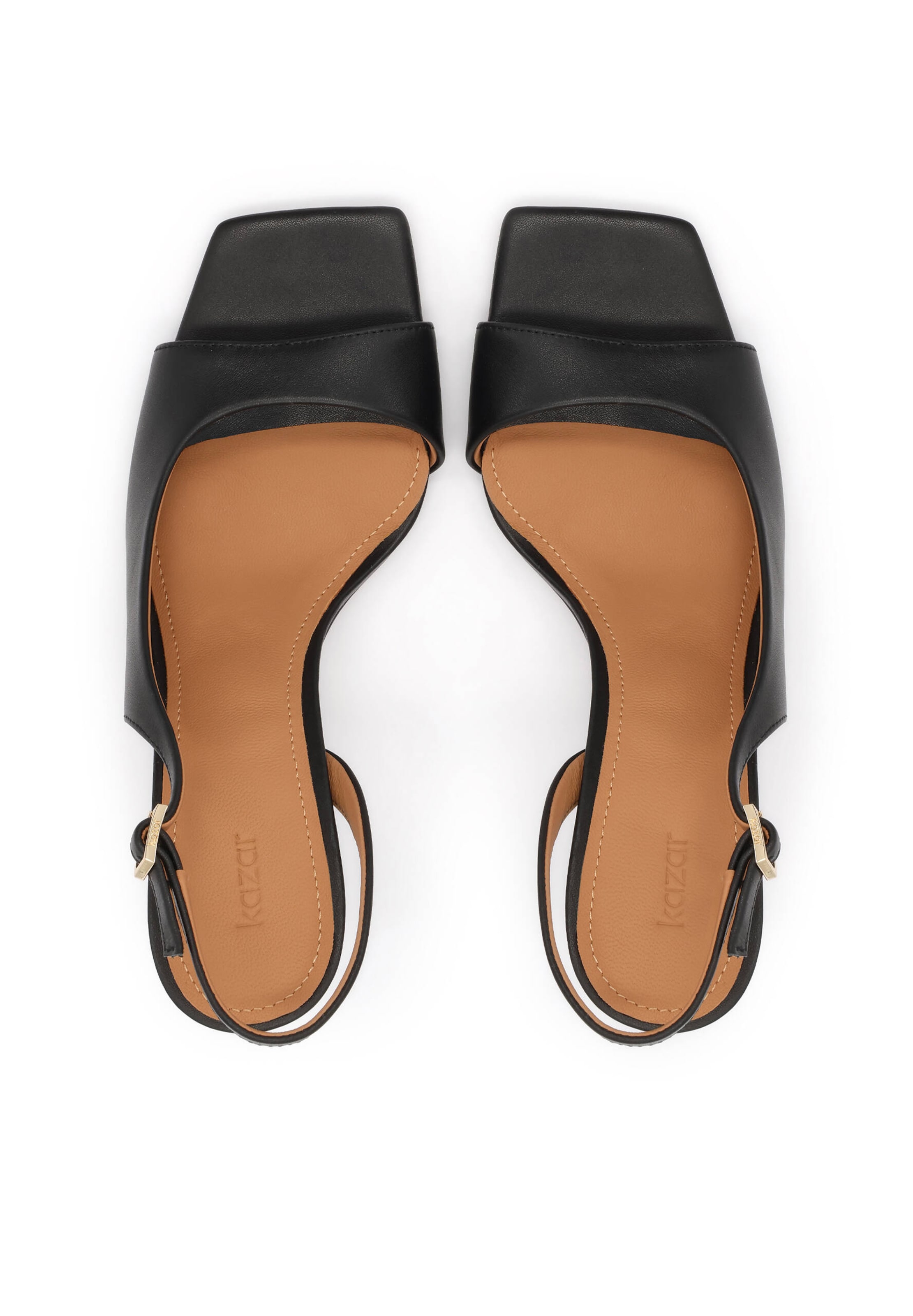 Kazar Remsandal i svart