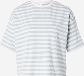 Tricou 'PCSadie' de la PIECES pe albastru: față