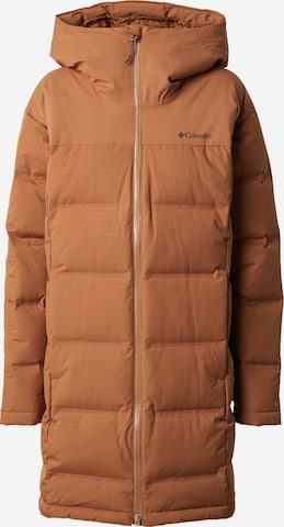 COLUMBIA Pitkä takki ulkoiluun 'Opal Hill' värissä beige: edessä