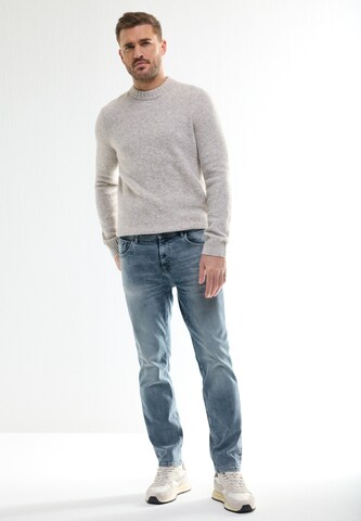 Street One MEN Regular Jeans im Regular Fit in Blau