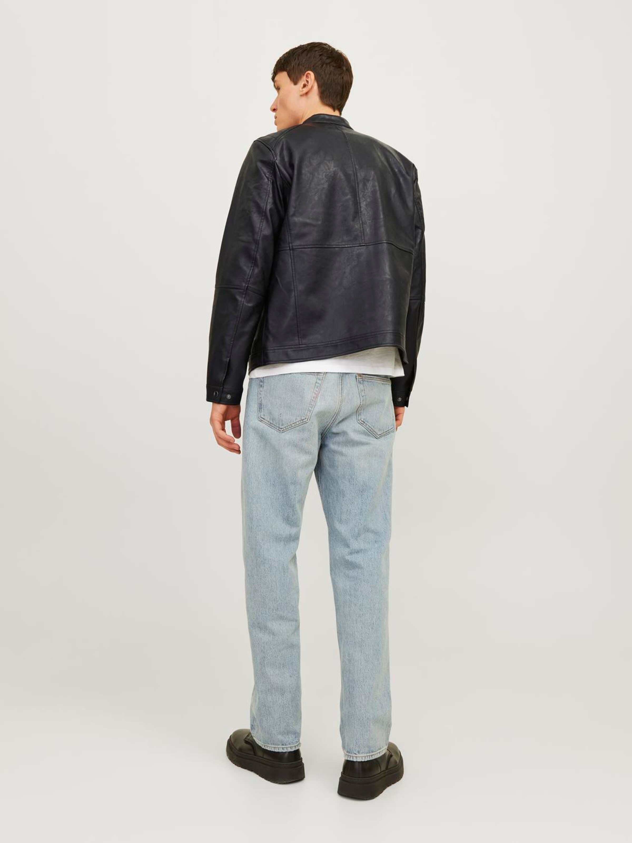 JACK & JONES Geacă de primăvară-toamnă 'JJDylan' pe Negru | ABOUT YOU