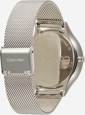 Calvin Klein Αναλογικό ρολόι σε ασημί
