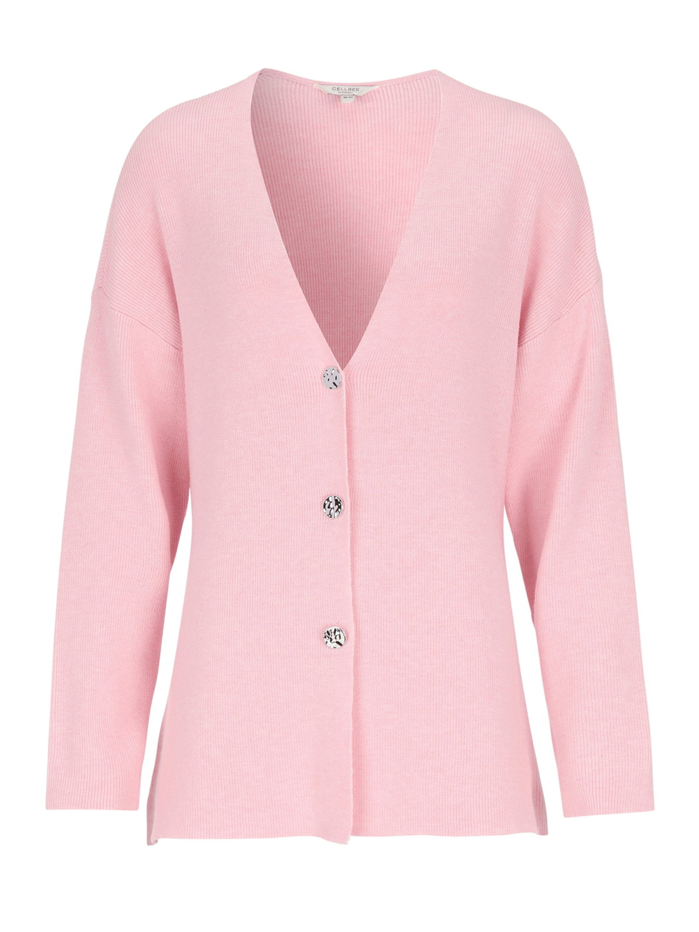 Cellbes of Sweden Cardigan en rose, Vue avec produit