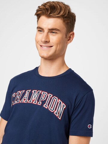 Champion Authentic Athletic Apparel Shirt 'Bookstore' in Blue