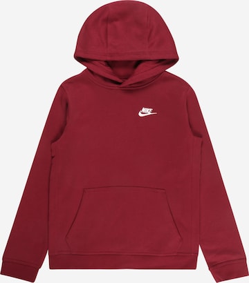 Nike Sportswear Sweatshirt i rød: forside