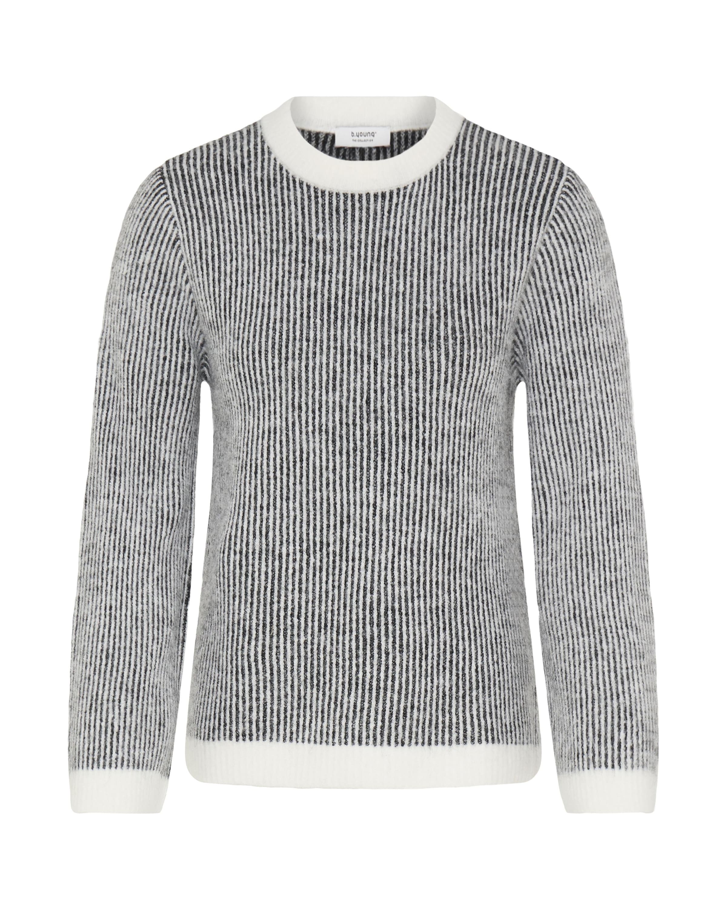 b.young Pullover 'MMINNA' in Schwarz: Vorderseite