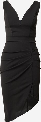 WAL G. Cocktail Dress 'PAMELA' in Black: front