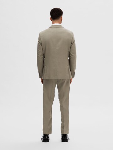 SELECTED HOMME Slim fit Business blazer 'SLHNeil' in Green