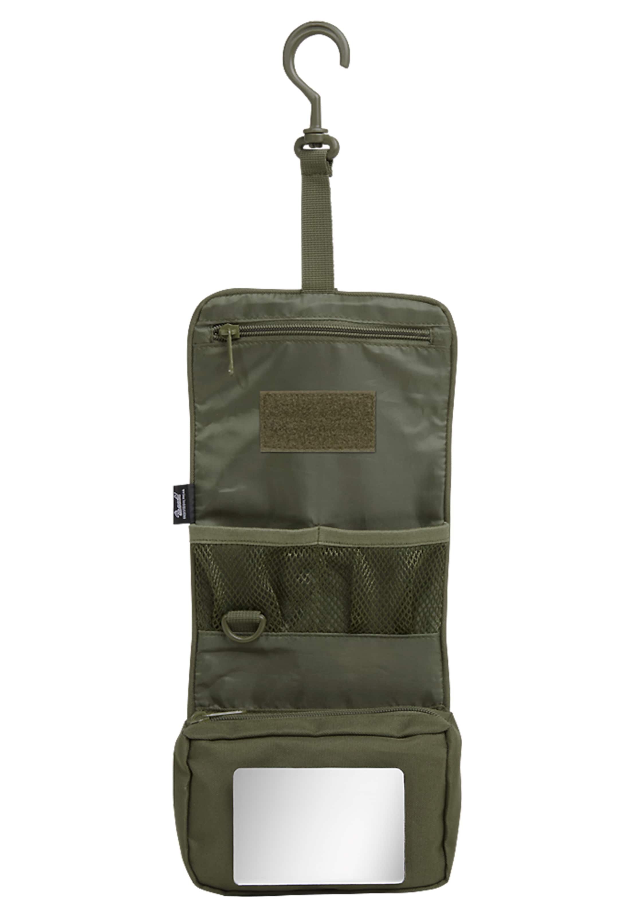 Brandit Toaletní taška – zelená: přední strana