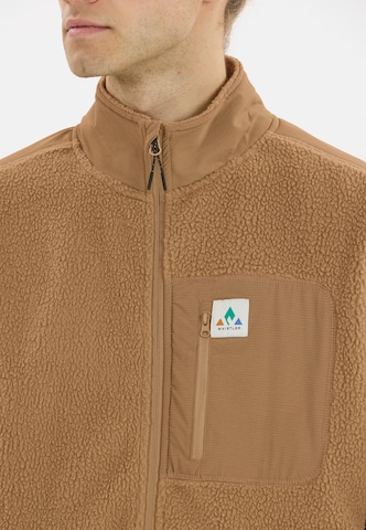 Whistler Athletic fleece jacket in Brown