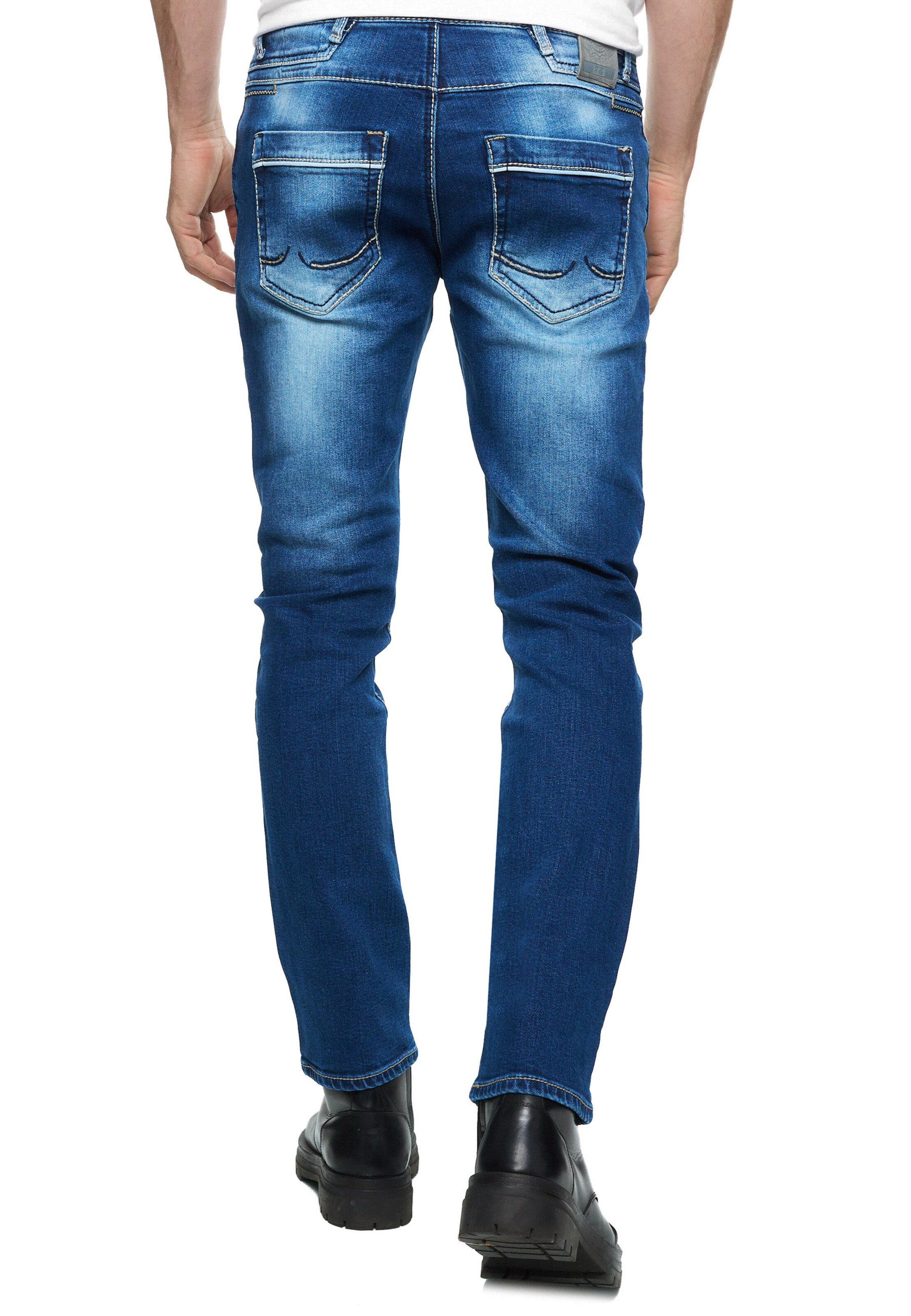 Rusty Neal Regular Jeans 'Toyama' in Blue