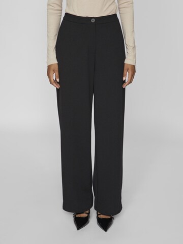 VILA - Pierna ancha Pantalón 'CLAVA' en negro: frente