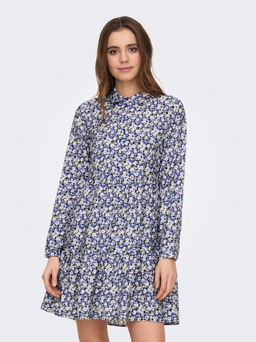 ONLY Shirt dress 'Sandy' in Blue: front