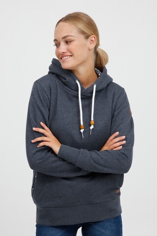 Oxmo Sweatshirt 'ULRIKA' in Blue: front