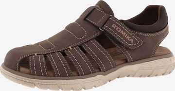 ROMIKA Sandały w kolorze brązowy: przód